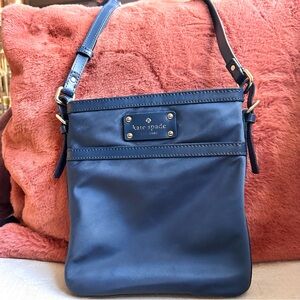 Kate Spade Navy Nylon Crossbody Bag